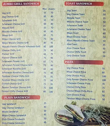 Street Grills menu 