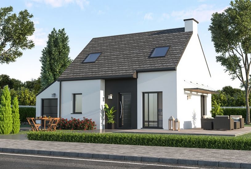  Vente Terrain + Maison - Terrain : 416m² - Maison : 89m² à Quimper (29000) 