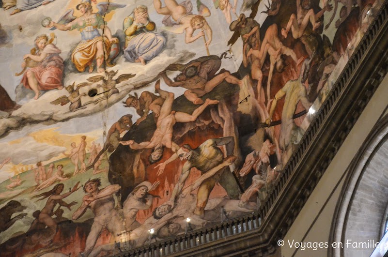 Cathédrale, Dôme de Bruneschelli, Florence - Fresque Vasar