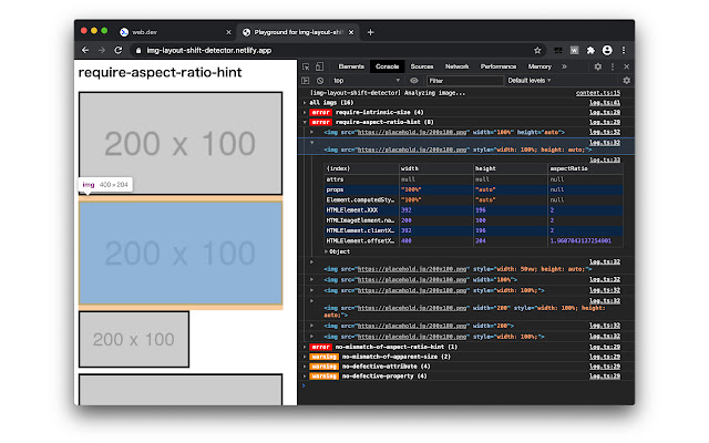 img-layout-shift-detector chrome extension