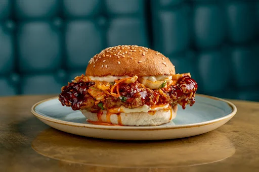 Korean BBQ Chicken Burger