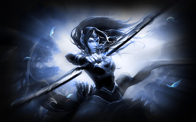 Dota 2 Mirana 1600 x 1200 chrome extension