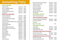 Something Fishy menu 1