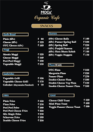 Moca' Organic Cafe menu 3