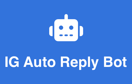 IGAutoReplyBot - DM Auto Reply Bot for IG small promo image