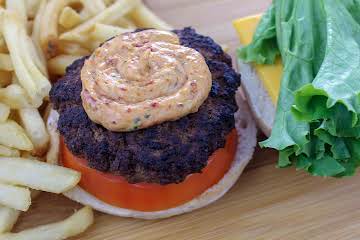 Sun-Dried Tomato Basil Burger Sauce