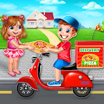 Bake Pizza Delivery Boy: Pizza Maker Games Apk