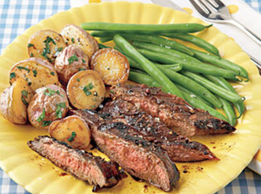 Wonderful flavor of the balsamic, gives the steak an awesome taste when cooked on the grill!  