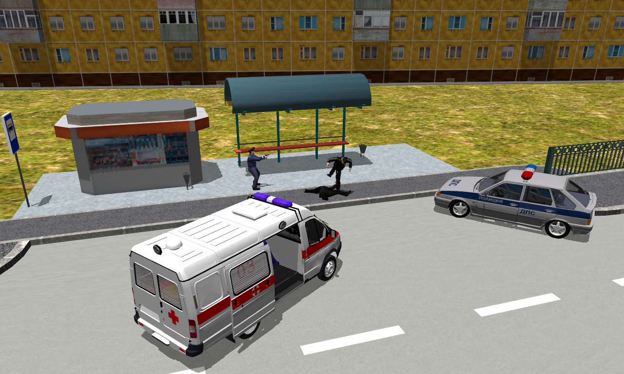   Ambulance Simulator 3D: captura de tela 