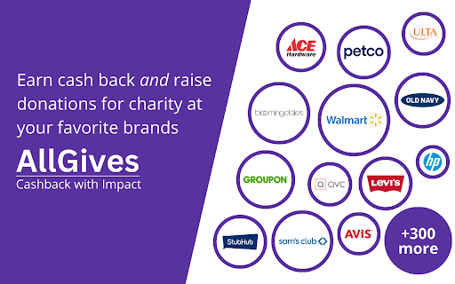 AllGives: Earn Cashback & Support Charities. Honey & Rakuten Can't Compare