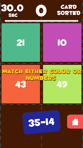 Match Till You Drop: Numbers