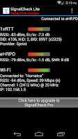 SignalCheck Lite Screenshot