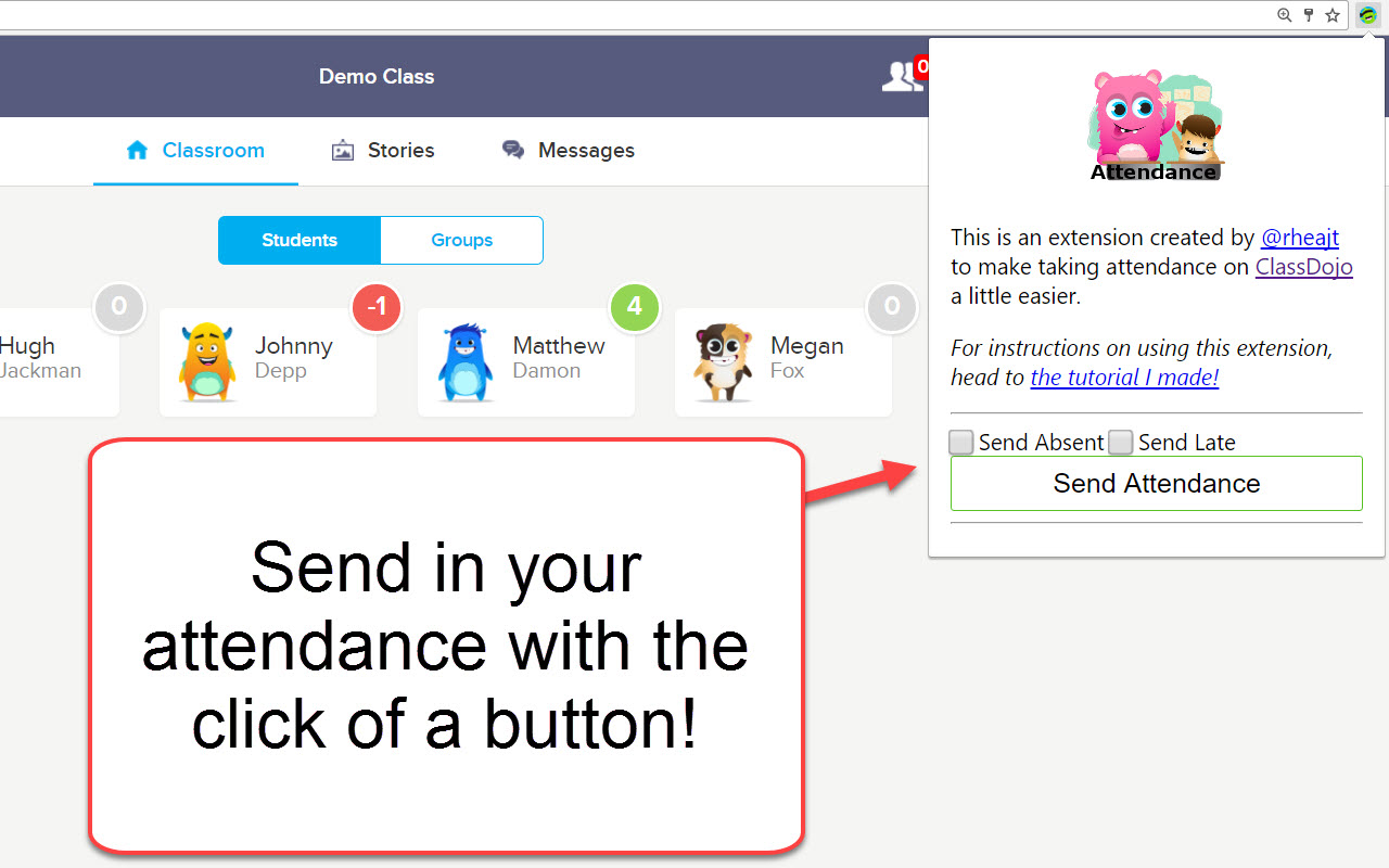 ClassDojo Extension Preview image 1