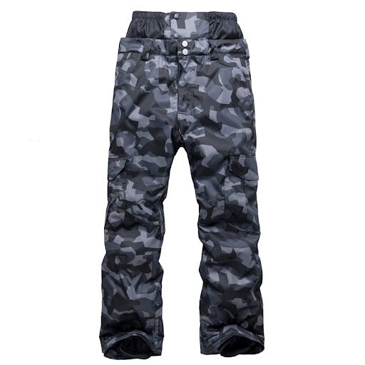 Black And Gray Camouflage