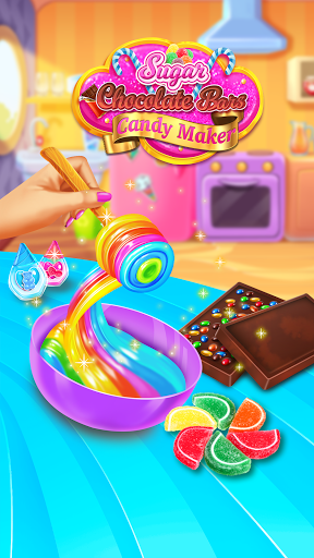 Screenshot Sweet Rainbow Candy Cooking