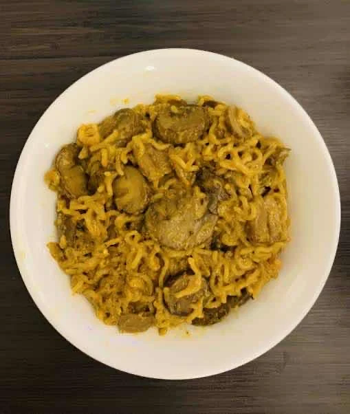 Mushroom Cheese Maggi