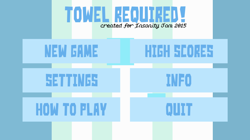 Towel Required! Screen 3