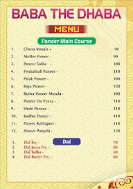 Baba The Dhaba menu 3