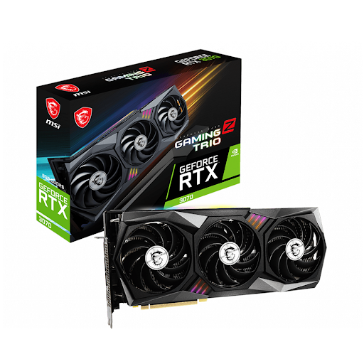 Card màn hình MSI GeForce RTX 3070 GAMING Z TRIO 8G LHR 8GB GDDR6 