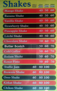 Delhi Juice Corner menu 1