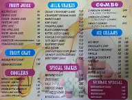 The Juice Cafe menu 3