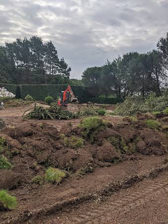 Formal gardens/rose garden/paths and lighting  album cover