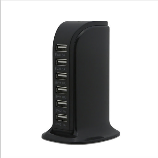 Title 3, 6 Port USB Sailboat Power Strip Charger, charge...