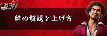 絆の解説と上げ方