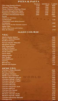 Country Roads Cafe & Restaurant menu 1