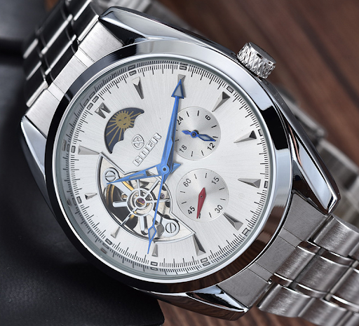 Title 3, Mens Tourbillon Watch Stainless Steel Automati...