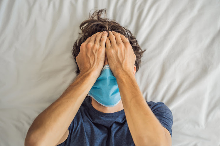 Living during a pandemic may cause anxiety, says the WHO. Stock photo.