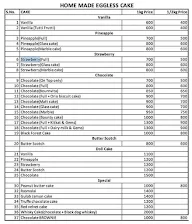 Agrawal Bakery menu 1