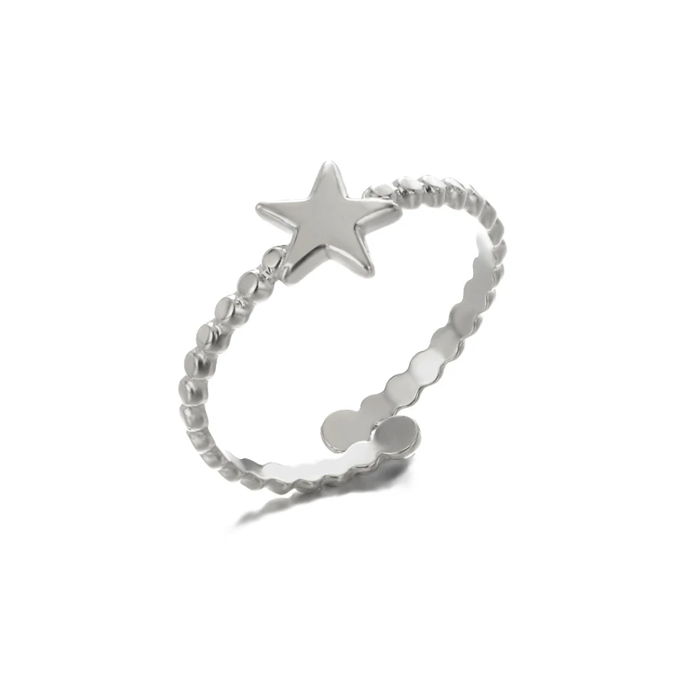 Geometrisch patroon open-end verstelbare ring. Een unieke ring voor dames, perfect voor elke gelegenheid, comfortabel om te dragen en stijlvol.