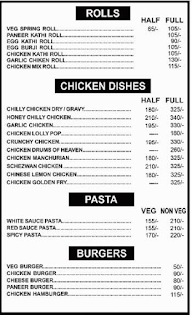 Chinese Dhaba menu 2