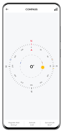 Screenshot Solar Tracker