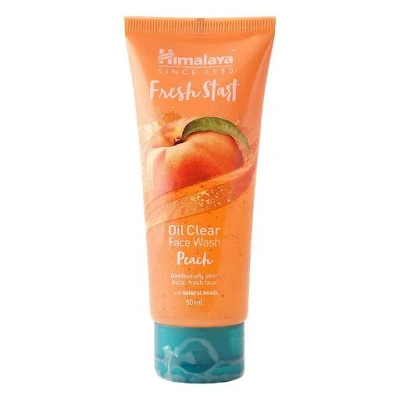 Himalaya Fresh Start Oil Clear Face Wash Peach 50 Ml