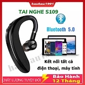 Tai Nghe Đeo Tai Không Dây Nhét Tai 5.0 S10/ V9S Kèm Mic Thoại, Nghe Nhạc Đàm Thoại Rõ Nét , Bảo Hành 12 Tháng