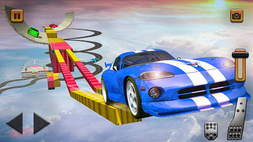 piste impossible jeux de cascade de voiture 2019  APK MOD screenshots 3