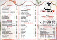 Food Ishq menu 2