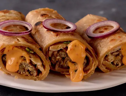 Chicken Seekh Kebab Roll