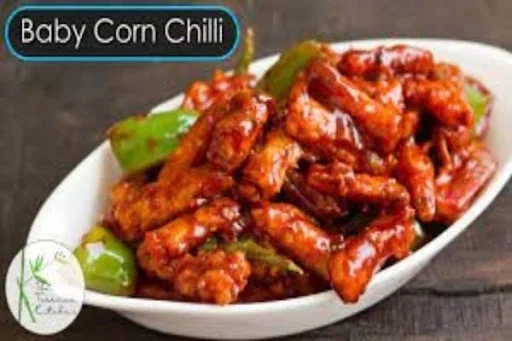 Chilli Baby Corn Gravy