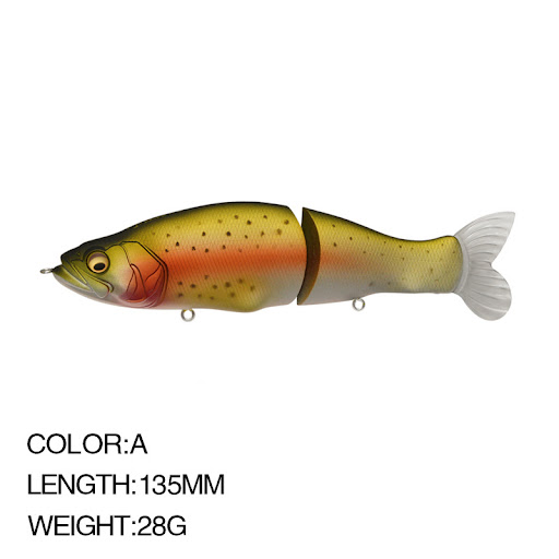 Title 8, Multi Section Bait I Slide 135MM 28G Two Sectio...