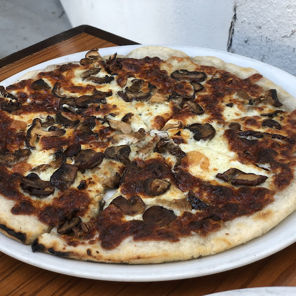 Mushroom Pizza