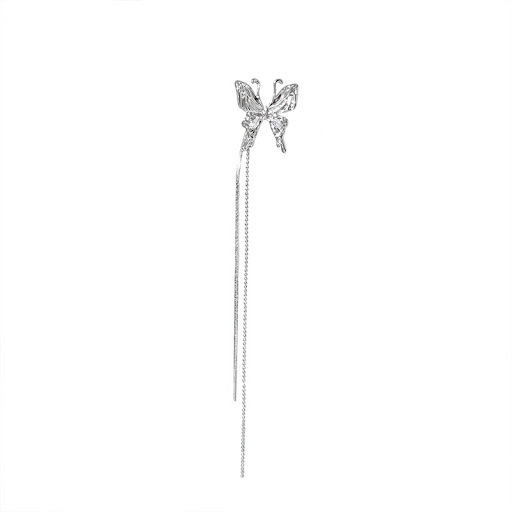 Title 5, Womens Elegant Butterfly Zircon Shape Ear Clip...