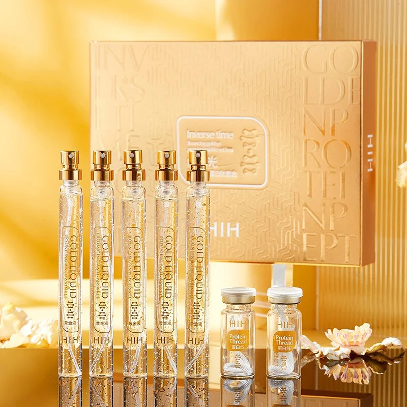Creme Hidratante de Lifting e Firmeza com Proteína Dourada. Hidratação, Rejuvenescimento e Pele Visivelmente Mais Firme.