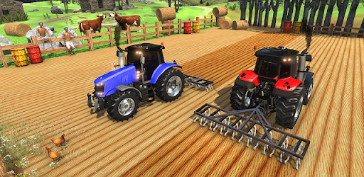 Farming Tractor Village Games