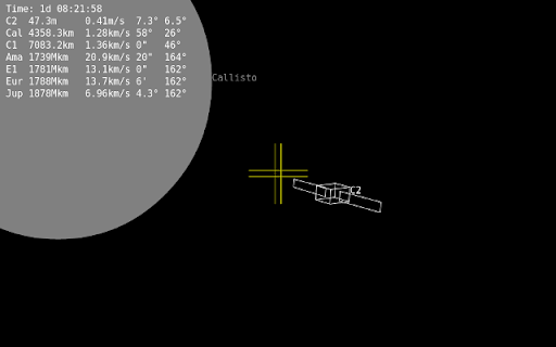 Callisto space simulator