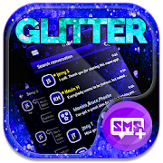 Blue Neon Stained Glitter SMS 1.0.32 Icon