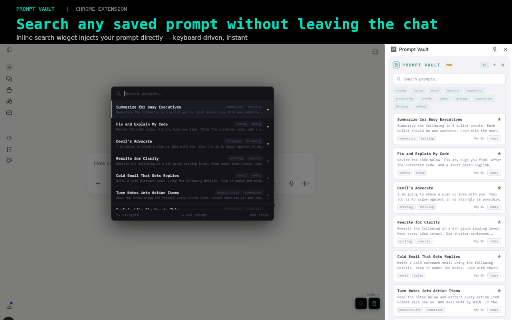 Prompt Vault screenshot 2