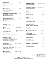 Bacharika- Rooftop Bar And Kitchen menu 6